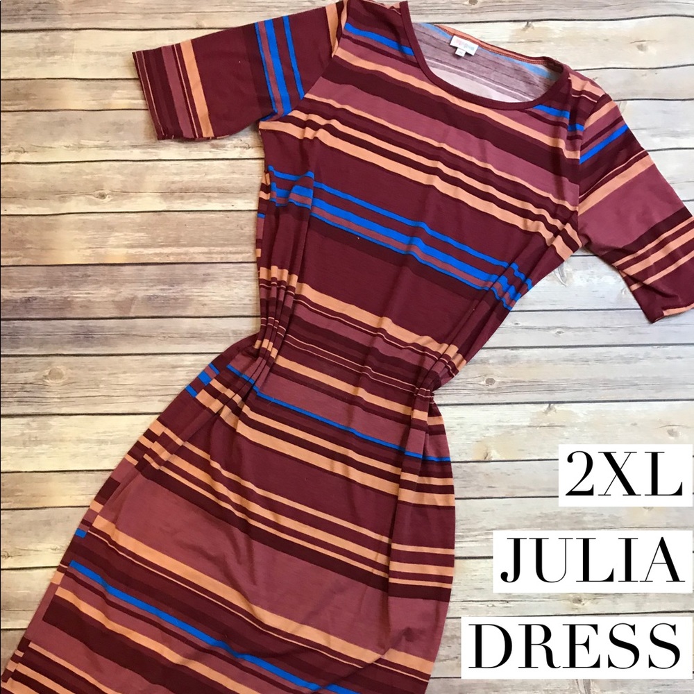 LuLaRoe 2XL Julia Dress